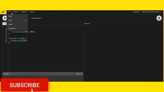What is p5.js | Intro on p5.js web editor | JavaScript | Beginner Guide | Tutorial | in 4 mins смотреть онлайн