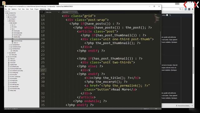 HTML TEMPLATE TO WORDPRESS THEME PROJECT BlLOG PAGE AND POST смотреть онлайн