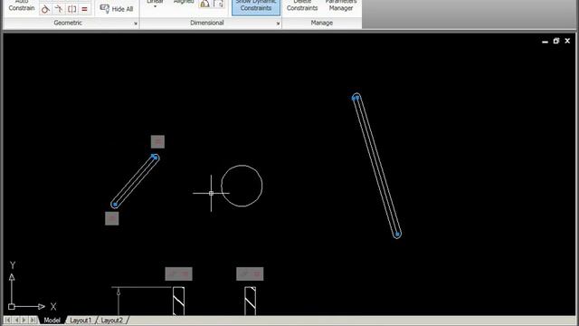 How to use Parametric Drawing Tools in AutoCAD 2010 смотреть онлайн