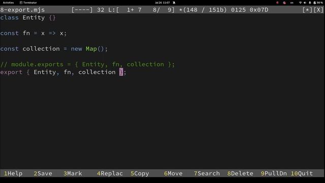 ? Системы модульности: ESM (ECMAScript Modules) та CJS (CommonJS) - основы JavaScript для начинающи смотреть онлайн