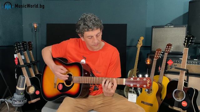 Fender CD60 V3 смотреть онлайн