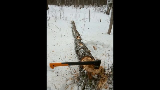Заготавливаем дрова для бани. Убираем сухостой смотреть онлайн
