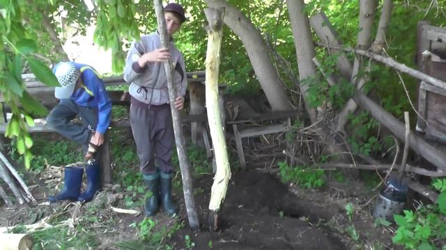 подготовка 2ой спортплощадки 13 06 15 православный детский лагерь стан 2015 89612307060 смотреть онлайн
