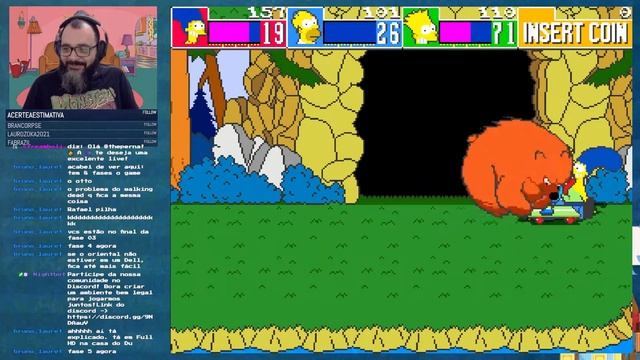 The Simpsons Arcade Game - Retro game do início ao fim | RetroArch e Parsec смотреть онлайн