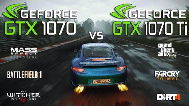 GTX 1070 Ti vs GTX 1070 Test in 7 Games смотреть онлайн
