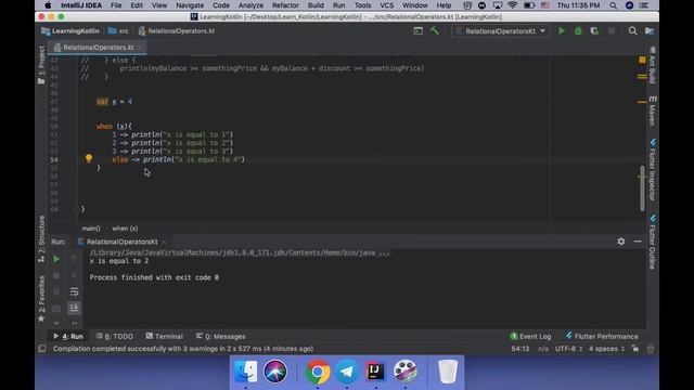 08 Kotlin Language Tutorial: How to use "When" смотреть онлайн