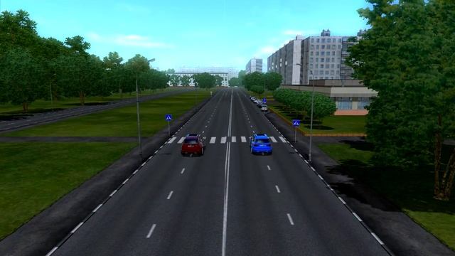 3D Инструктор Мультиплеер / Car City Driving Multiplayer. смотреть онлайн