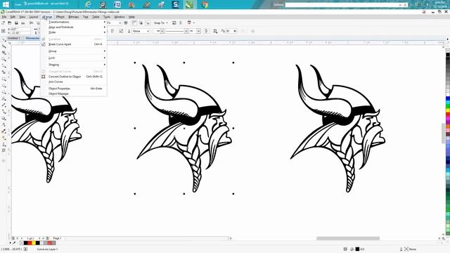 Corel Draw Tips & Tricks Clipart, cut line, cut and engrave смотреть онлайн