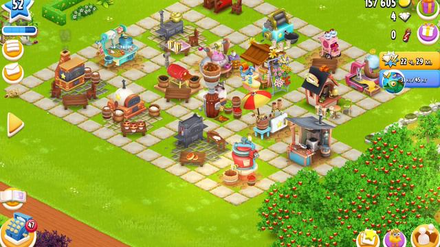 Hay Day- рутина на фирме