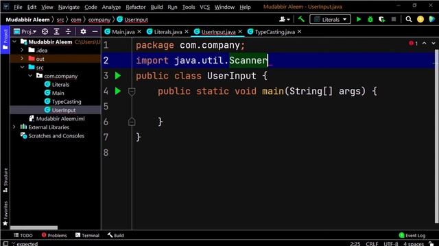 Getting User Input in Java (Using Scanner Class) Urdu/Hindi смотреть онлайн