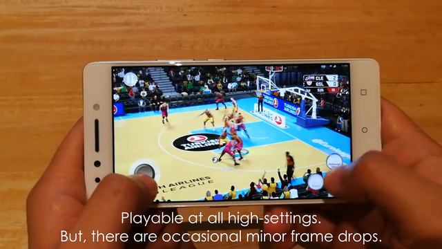 Lenovo K8 Note NBA 2K17 Sample смотреть онлайн