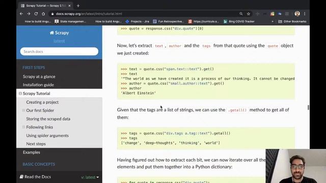 Python - Web Crawler com o framework Scrapy смотреть онлайн