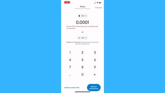 Cómo intercambiar tokens en la aplicación MetaMask | Tutorial de MetaMask смотреть онлайн