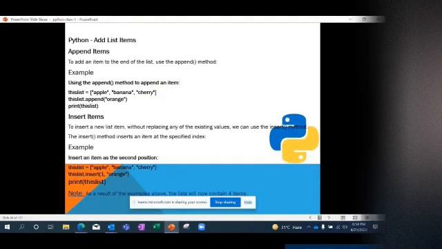 PYTHON LISTS | PYTHON FOR BEGINNERS | #python #pythonforbeginners #viral #pythonprogramming #java смотреть онлайн