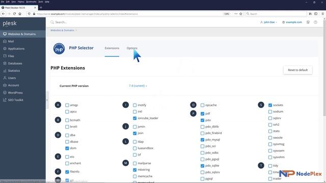 How to increase the PHP post max size value via the CloudLinux's Selector in Plesk смотреть онлайн
