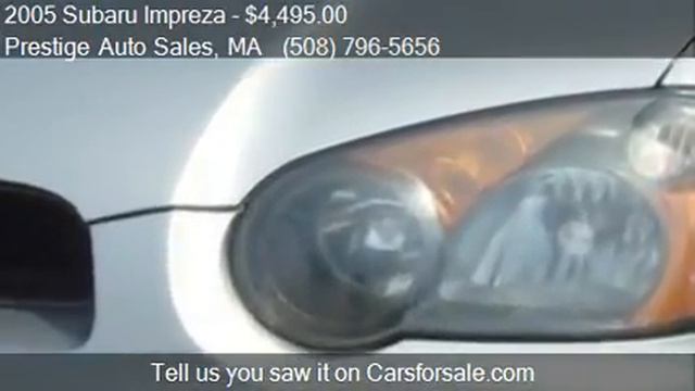 2005 Subaru Impreza RS for sale in Worcester, MA 01610 at Pr смотреть онлайн