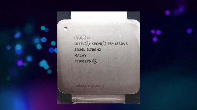 Xeon E5 1620 v3 CPU смотреть онлайн