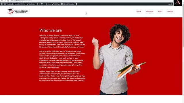 Setting Up About Us Page in WordPress - اردو / हिंदी смотреть онлайн