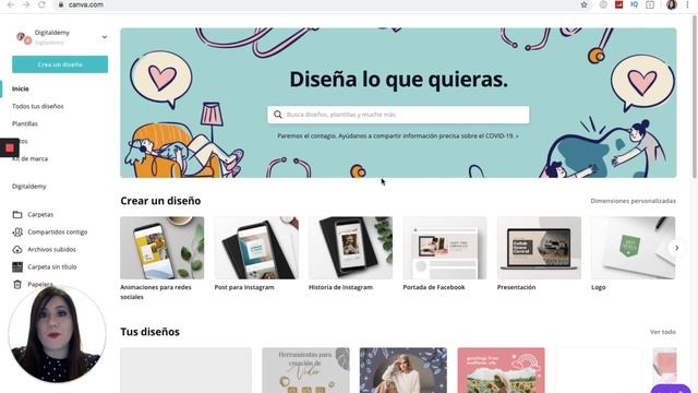 CREA POST PARA INSTAGRAM CON CANVA⚡️ (ANIMACIONES, MÚSICA, VIDEOS Y MÁS) смотреть онлайн