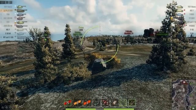 World Of Tanks: Прицел, Дамаг панель, и Карта от Zayaz