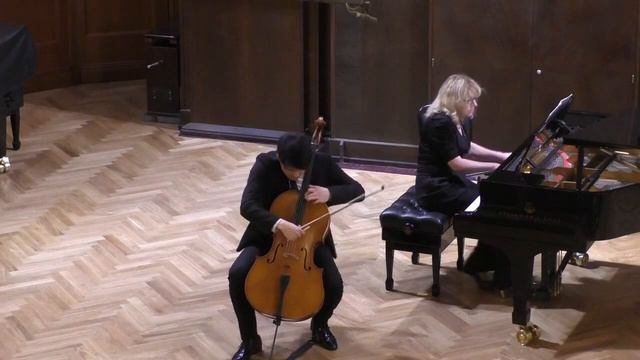 Claude Debussy - sonata for cello and piano d-moll смотреть онлайн