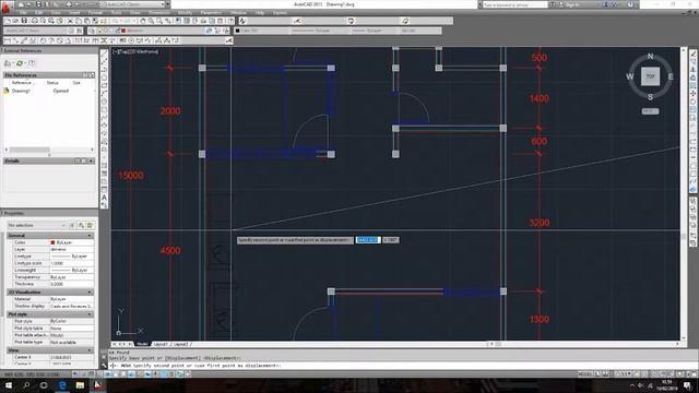 BELAJAR AUTOCAD #7 - TUTORIAL MEMBUAT DENAH DENGAN CEPAT - PART 3 смотреть онлайн