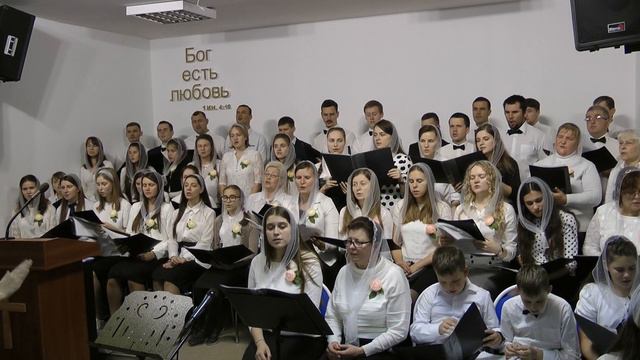 "Все небеса, хвалу поют, воскресшему Царю Христу" - хоровое пение смотреть онлайн