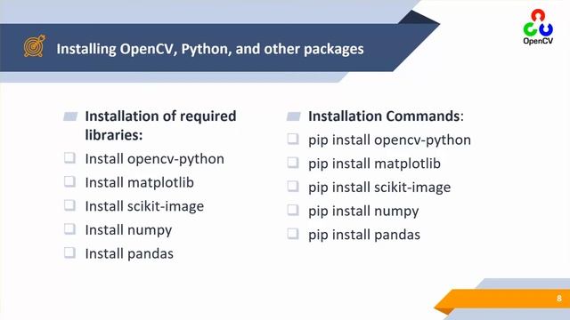 Introduction to OpenCV and Installation Guide смотреть онлайн
