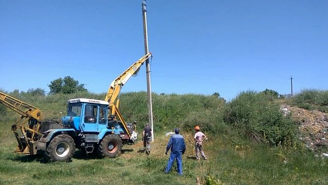 #Опасная профеcсия или #Как построить ВЛ-10 кВ за 7 минут? смотреть онлайн