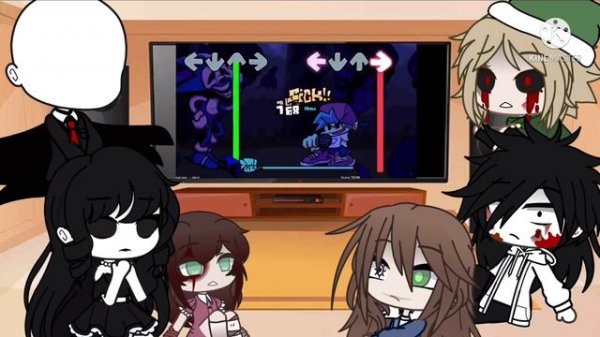 Creepypasta React to VS Sonic.exe 2.0 // *ALL PARTS*