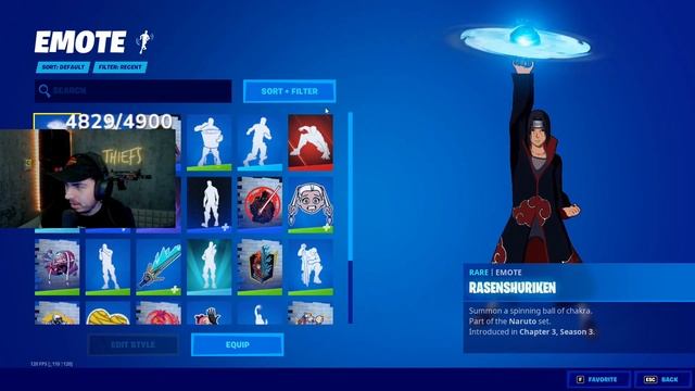 Streamers React to *NEW* ITACHI, HINATA, OROCHIMARU Skins in Item Shop (Fortnite x Naruto) смотреть онлайн