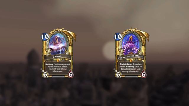 Hearthstone C'Thun, C'Thun, the Shattered Theme (Ahn'Qiraj – Triangle Room) смотреть онлайн
