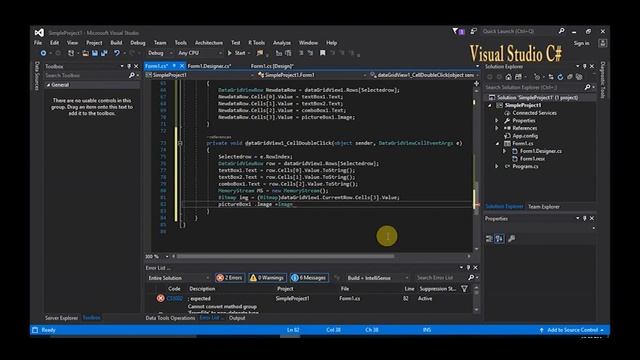 How to add Data and Image to DataGridView By Visual C# - Part 4 смотреть онлайн