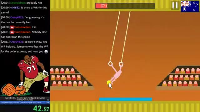 Justin Smith's Realistic Summer Sports Simulator Speedrun (1:24) [PB] смотреть онлайн