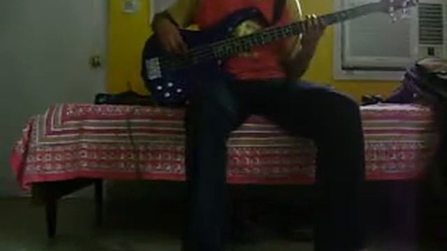 HammerFall-Hearts on Fire bass cover смотреть онлайн