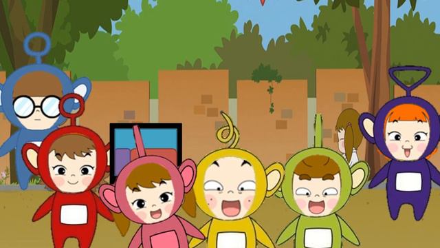 TeLetubbies raincoat boy cartoon August Mobius strip смотреть онлайн