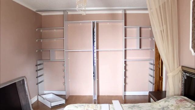 Встроенный шкаф купе в спальню смотреть онлайн
