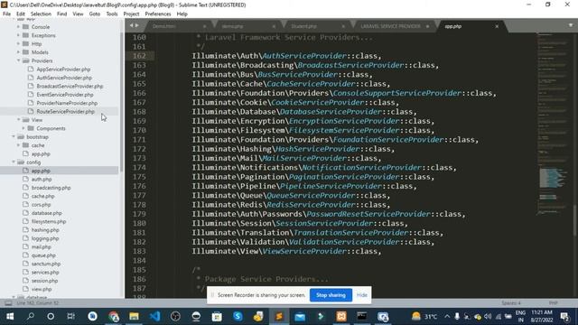 Laravel Service Provider & Service Container Provider |Laravel 9 in hindi смотреть онлайн