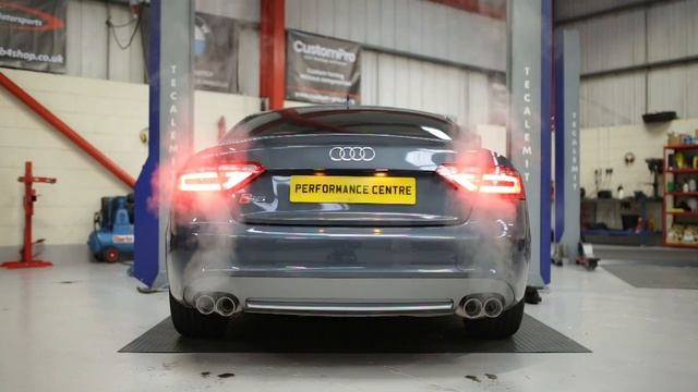 Audi S5 4.2 V8 - Milltek exhaust смотреть онлайн