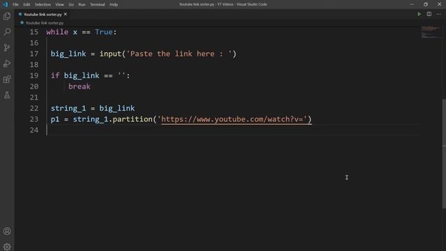 Converting Big Links to Short Links | Python Tutorial смотреть онлайн