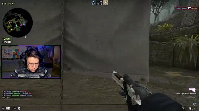 СЫГРАЛ НА 45 ГЦ МОНИТОРЕ В CS:GO смотреть онлайн