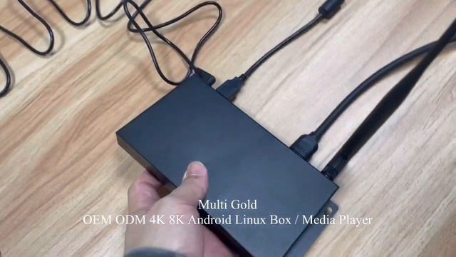 Multi Gold Digital Display 4K 8K Media Player Box Android Box Fanless Mini PC смотреть онлайн