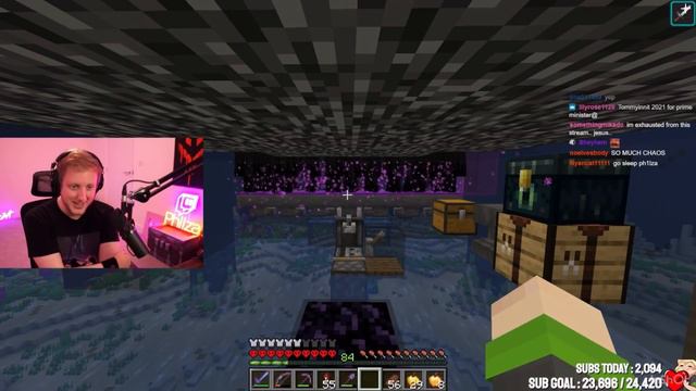 TommyInnit And Ranboo Being Chaotic On Philza’s Stream For 24 Minutes Straight