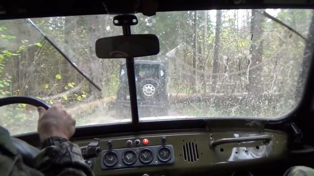 Покатушки на УаЗах по бездорожью (Осенний драйв) смотреть онлайн