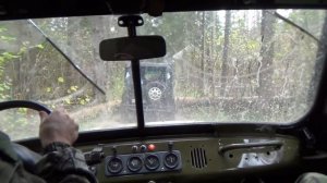 Покатушки на УаЗах по бездорожью (Осенний драйв)