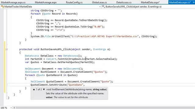 Lesson 10-9: Write data to an XML file смотреть онлайн