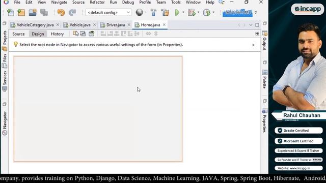 Part - 06 || Creating GUI Project Using JAVA | Java Project | Core Java | Incapp | Rahul Chauhan Si смотреть онлайн