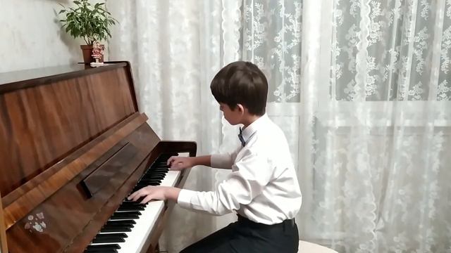 К.Черни Избранные фортепианные этюды, ред. Г.Гермера, ч. 1, Этюд №28 (ре мажор) - Сергей Викентьев