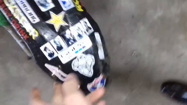 Последствие падения на скорости 50 км/ч.Альфа 110сс. смотреть онлайн