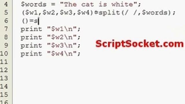 Perl Tutorial 18 - Functions: split, join смотреть онлайн